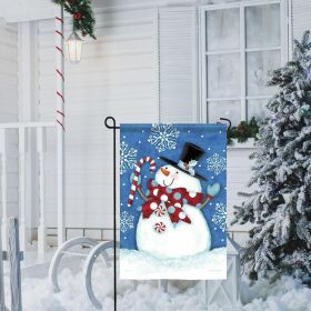 1Pc Garden Flag Stand Flagpole Weatherproof Wrought Iron Coated Yard Flag Holder For Yard Flag Party Banner Fits 11.8x17.7in Flag For Christmas Hallow