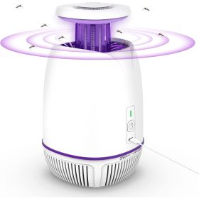 1Pc Plug-in Mosquito Zapper Max 1076Sq.Feet Range Electric Fly Zapper With 3 Modes Mosquito Killer Lamp For Indoor Outdoor