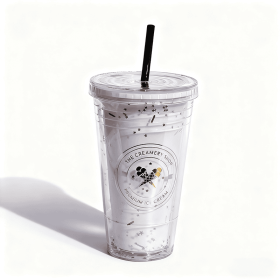 Ice Ceram Drinking Bottle-White 450ML
