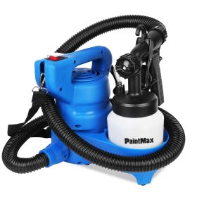 1Pc 800ML Paint Sprayer Painter 650W Oil Primer Water Paint Sprayer Machine (Color: Blue)